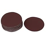 uxcell　紙やすり　サンドペーパー　10cmダイヤ　1200グリット　振動ツール　25個