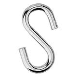 Flammi 2 - Pack Heavy Duty S型フックハンモックSフック亜鉛メッキユーティリティフック、3-inch Long