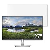 Dell S2721D 27インチ 向け ブルーライトカットフィルム PCモニター液晶保護フィルム [9H高硬度] 反射防止 アンチグレア 指紋防止 気泡防止 抗菌 PC保護シート