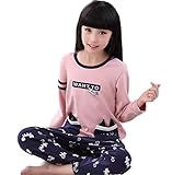 (チェリーレッド) CherryRed 子供 子供 子供パジャマ ルームウェア 寝間着 上下2点セット 女の子 男の子 綿 150 ピンク