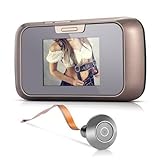 SODIAL(R)2.8" TFT CMOSピープルドアベル　IRビューア　ドアカバーナイトビジョン