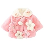 （アダ二ナ）Adanina ベビー コート 子供服 子供ケープ 女の子 厚手 ジャケット フード付き 暖かい アウターウェア 防寒