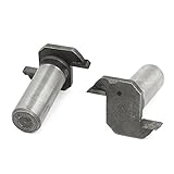 木工1/2" ×3/16" T型スロットアンダーカットルータービットカッター2個