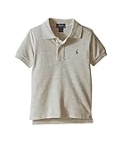 (ポロラルフローレン) Polo Ralph Lauren キッズポロシャツ Basic Mesh Polo (Toddler) New Grey Heather 4T Toddler 3歳 [並行輸