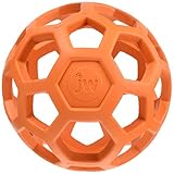 JW Pet(JWペット) 犬用おもちゃ 中型犬 ホーリーローラーボール Sサイズ オレンジ