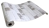 はがせるシール壁紙 レンガ調 ブリック おしゃれな壁紙 50cm幅 Hyundae Sheet 賃貸もDIY (5mパック, HWP-21631 ナチュラルホワイトブリック)
