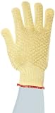 Ansell GoldKnit 70-310 Kriss Cross Glove, Cut Resistant, Knitted Coated on Kevlar Liner, Large (Pack
