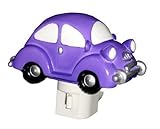 4.75' Purple Bug Car Night Light Beetle Punch Buggy Light by Roman [並行輸入品]