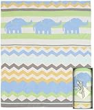 Weegoamigo Knitted Travel Blanket - Elephant Walk by Weegoamigo [並行輸入品]