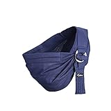 Kangaroobaby 新生児 ベビースリング (ブルー)