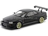 Greenlight 1/18 日産 R34 スカイライン GT-R 1999 ブラック