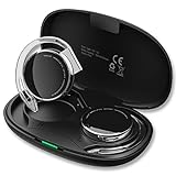 耳掛け式イヤホン Bluetooth 5.3、 オンイヤー 開放型ヘッドホンワイヤレス、 スポーツ用 無痛装着 オープン型 耳かけイヤホン 4つのマイクを備えた ブルートゥース 無線 自動ペアリング 両耳 ハンズフリー通話 小型/軽量ヘッドホン