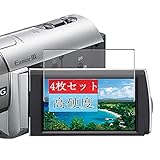 4枚 Sukix フィルム 、 Sony ソニー HDR-CX370V 向けの 液晶保護フィルム 保護フィルム シート シール（非 ガラスフィルム 強化ガラス ガラス ）