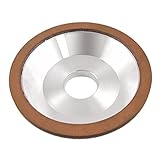 uxcell ダイヤモンドカップサンダー　ダイヤモンド砥石　研削ホイールグラインダー　アルミ　樹脂　125mmx32mm 180グリット