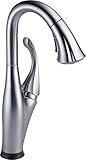 Delta Faucet 9992T-AR-DST Addison Single Handle Pull-Down Bar/Prep Faucet with Touch2O Technology, A
