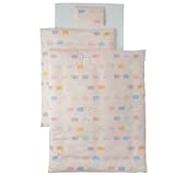 Wガーゼプリント 洗える布団10点セット フレンズバディ－ピンク－