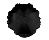 BABY SUN UMBRELLA PARASOL BABY PRAM PUSHCHAIR BUGGY CANOPY PROTECT FROM SUN/RAIN (Black) by TheLittl