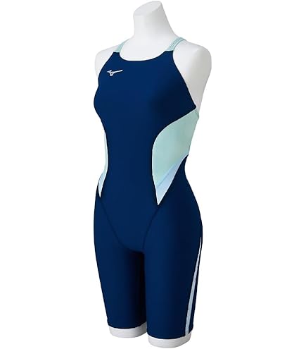 【美品】ミズノ　mizuno　競泳用水着　エクサ―スーツ　ハーフスーツ MIZUNO ミズノ 競泳水着 練習用水着 レディース エクサースーツ