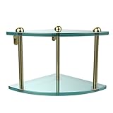Allied Brass RC-3-PNI 24" Beveled Glass Shelf Matte Black [並行輸入品]