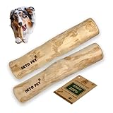 BETO PET コーヒーウッド 犬 噛む おもちゃ コーヒーノキ イヌ 無添加 100%ナチュラル 天然 木 犬 コーヒーの木 カフェインフリー デンタルケア 犬 木 大型犬 CC01品番 (2本, L)