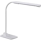 オーム電機 LEDデスクライト シンプル ホワイト DS-LN42BG-W 06-3655 OHM