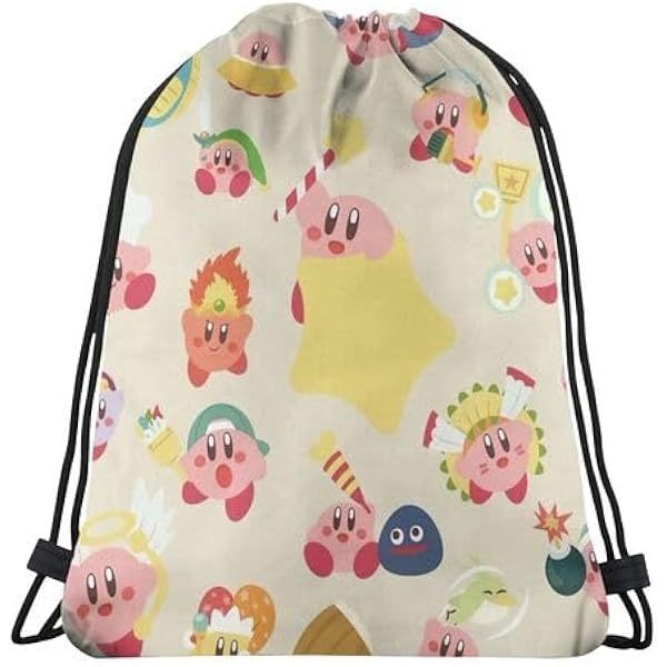 Amazon.co.jp: NIHOOP 星のカービィ ジムサック リュックサック