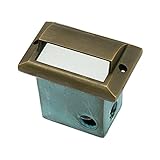Best Quality Lighting LV59AB Finished Outdoor Step Light with Clear Glass Shade, Bronze [並行輸入品]