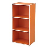 山善(YAMAZEN) 3段カラーボックス オレンジ GCB-3(OR)