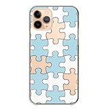 OPPO A3 5G 用 ケース オッポ A3 5G カバー ハードケース パズル ジグソーパズル 水色