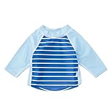 iplay アイプレイ　スイムスーツ　Classic Three Quarter Sleeve Rashguard Shirt　【 770103-646-45 】 (サイズ：24m カラー： Roya