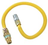 Plumb Shop Brasscraft CSSD44E-24P 1/2-Inch MIP x 1/2-Inch MIP x 24-Inch Gas Connector [並行輸入品]