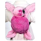 Big Eyed Pink Sea Turtle Backpack 16" by Fiesta [並行輸入品]
