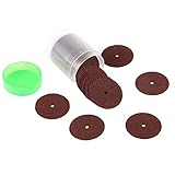 36枚入リ 切削片 カットオフホイール 24mm ボックロータリーツールアクセサリーセット レッド