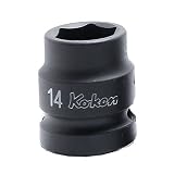 コーケン ソケット 1/2(12.7mm)SQ. インパクトショートソケット 14mm 14401MS-14