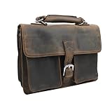 Vagabond Traveler Medium Leather Briefcase L39