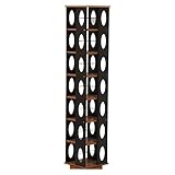 回転ラック MUD-7181BR 4934257209632 ブラウン (代引き不可) 主材:MDF
