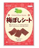 なとり 梅ぼしシート 14g×6袋