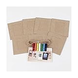 （まとめ）エツミ ペーパーフォトフレーム チェキサイズ クラフトS DE-PH-SC【×5セット】 AV デジモノ カメラ デジタルカメラ フォトフレーム [並行輸入品]