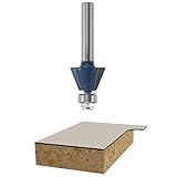 Bosch 85424M Router Bit Carbide Tip 22 Degree Bevel Trim 1/4 Shank by BOSCH