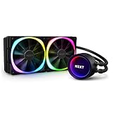NZXT KRAKEN Xシリーズ 【X53 RGB】 RL-KRX53-R1 水冷CPUクーラー 12センチファンを2機搭載【120mmファン2基搭載】