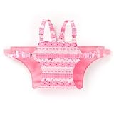 どこでもサポート赤ちゃん安心チェアベルト　リボンとレース模様でプリティcute（スケアー地・スイートピンク）　B2604200　日本製