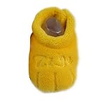 (ビグッド)Bigood ベビーシューズ ファーストシューズ 歩行靴 新生児0－16ヶ月ベビーに 柔らかい生地 防寒靴 爪デザイン イエロー