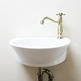 洗面ボウル 陶器 オンカウンタータイプ 小サイズ 幅42cm INK-0405053H