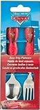 Zak Design Disney Cars CASV-3180 Easy Grip Flatware-Spoon and Fork Set, Pack Of 6 by Zak Designs Dis