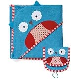SKIP HOP スキップホップ ズー フードタオル＆ミット セット ( カラー： Owl ) [並行輸入品]
