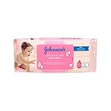 穏やかなすべてのオーバーパックあたり56ワイプ (Johnson's Baby) (x 2) - Johnson's Baby Gentle All Over Wipes 56 per pack (P