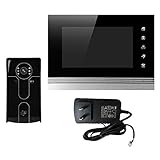 Perfk 7インチ　TFT　液晶　ドアベル　インターホン　双方向通話　ホーム　モニター　セキュリティ