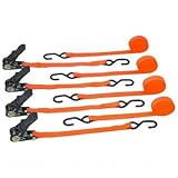 4ピース1 " x 15 ft。ラチェットタイダウンセットby HFT