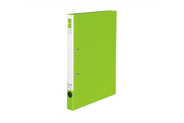 コクヨ ファイル リングファイル スリム 2穴 A4 180枚収容 黄緑 フ-URF420YG 本体サイズ:h307xw243xd27mm/2穴、リング内径:22ｍｍ/158g