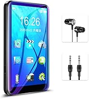 MP3プレーヤー Blue.tooth4.2 Fohil 2020年最新版 8GB 全面液晶タッチ デジタルオーディオプレーヤー MP4 音楽プレーヤー HIFIロスレス音質 内蔵スピーカー 動画 FMラジオ録音 電子ブ